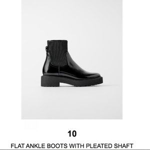 Chunky Black Zara Boots